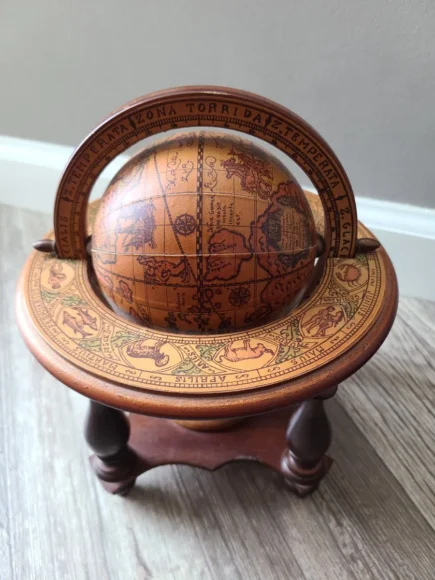 Antique World Globe
